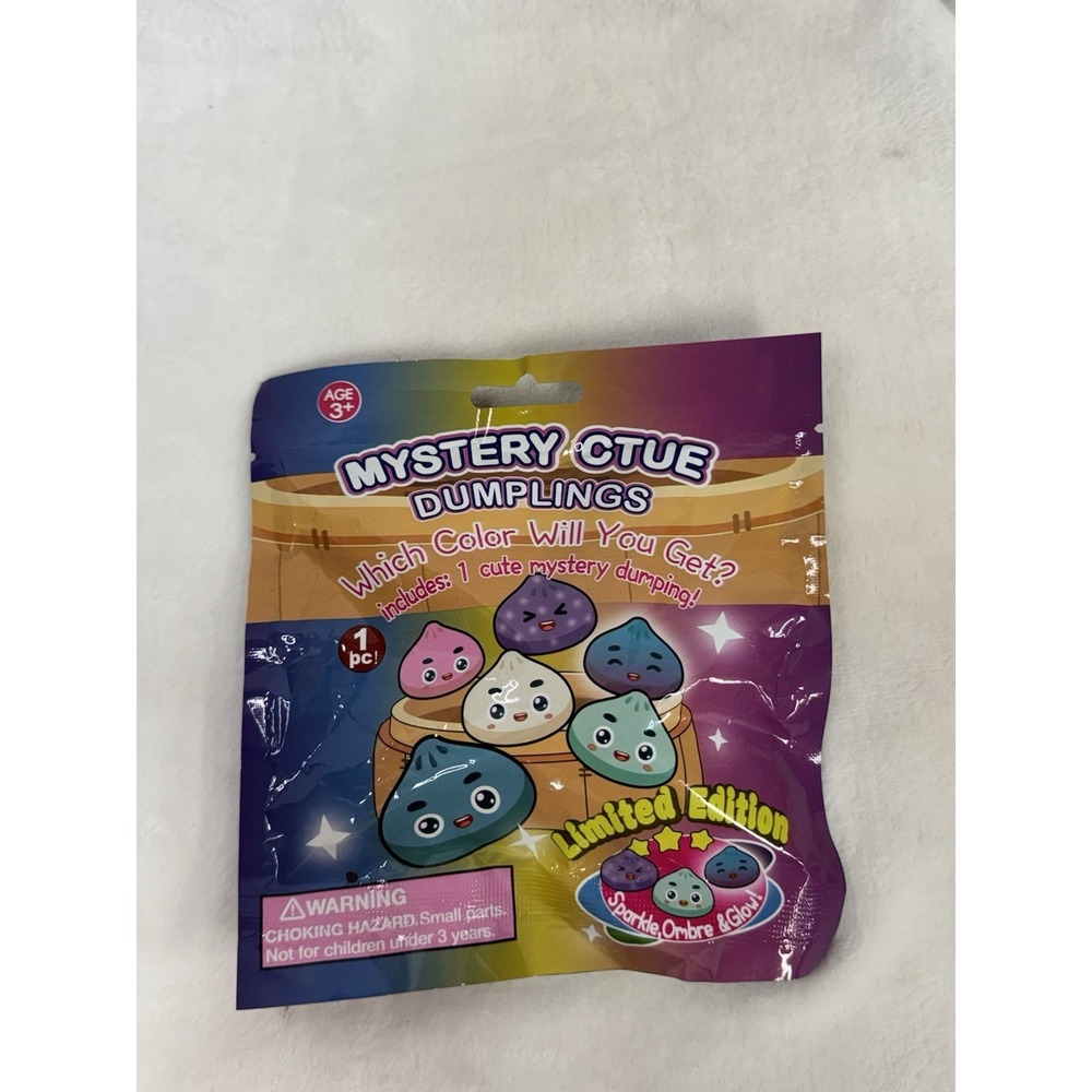 Mini Mystery Dumpling Limited Edition 1pc! Sparkle, Ombre & Glow!